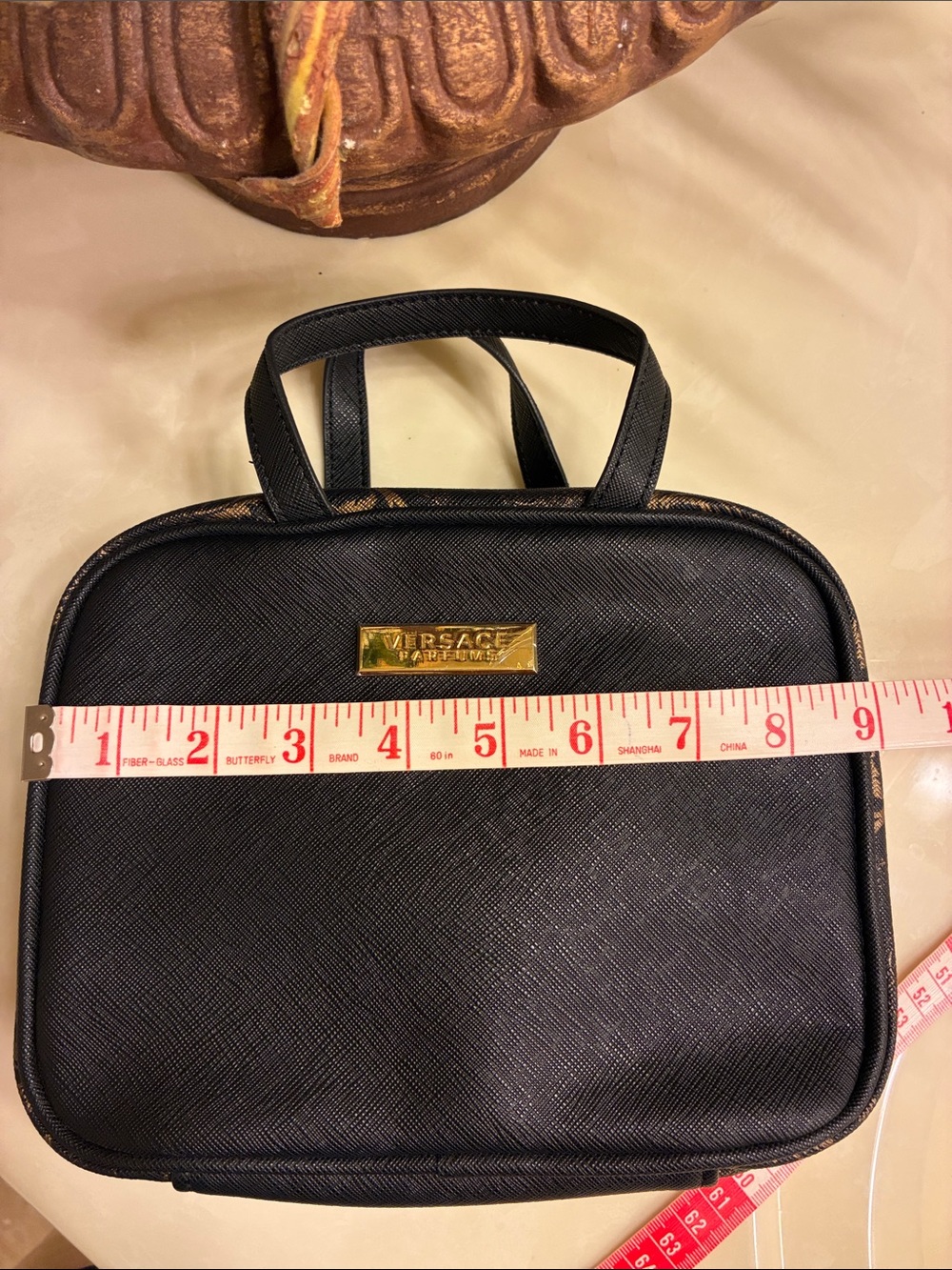 VERSACE Makeup Perfume Toiletry Organizer Bag NWOT - Picture 9 of 11